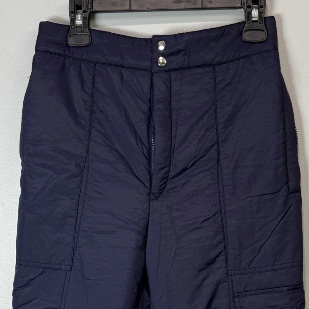 Obermeyer Yosemite Mens Navy Blue Insulated Ski Pants Snow Trousers Size Small